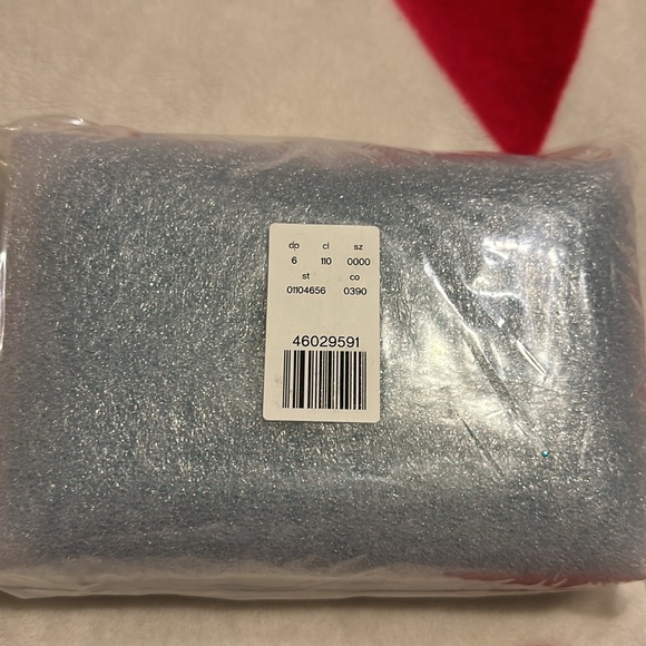 NWT Express Rhinestone Stud Clasp Clutch in Emerald - Picture 5 of 10